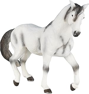 MOJO Andalusian Grey Realistic Equestrian Horse Club Hand Painted Toy Figurine - Buy now