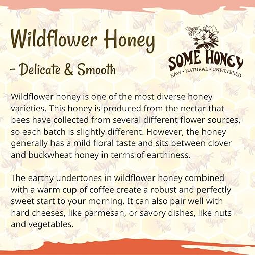 Miniatura 3 de SOME HONEY Honey Wildflower, 16 OZ