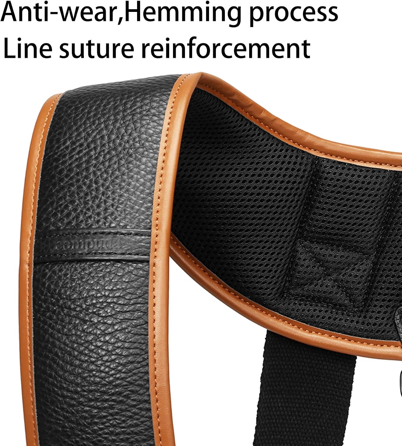 Leather Tool belt suspenders, Padded tool bag suspenders Work belt Suspenders with Attachment Loops