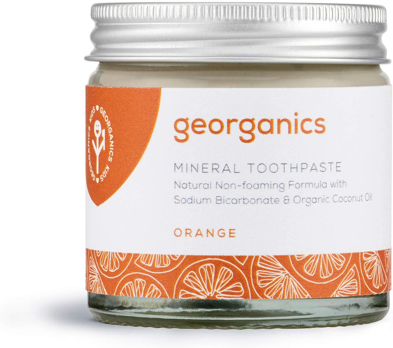 Mineral Toothpaste Orange Flavour NonFoaming Natural