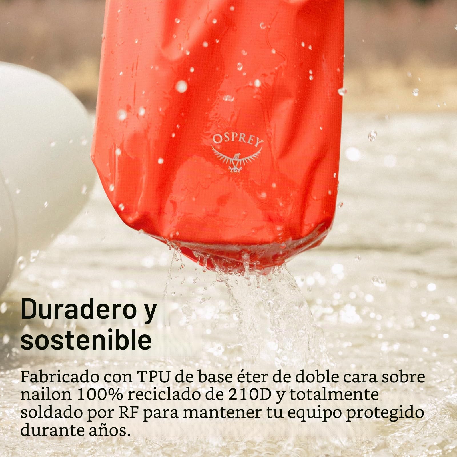 Osprey Wildwater Bolsa Impermeable, impermeabilidad IPX5