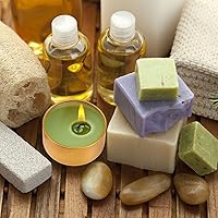 Vista 7 de Latas de lata de vela de metal 24pcs vela s pequeña s con tapas caja 2 oz 2 oz aluminio contenedores aluminio