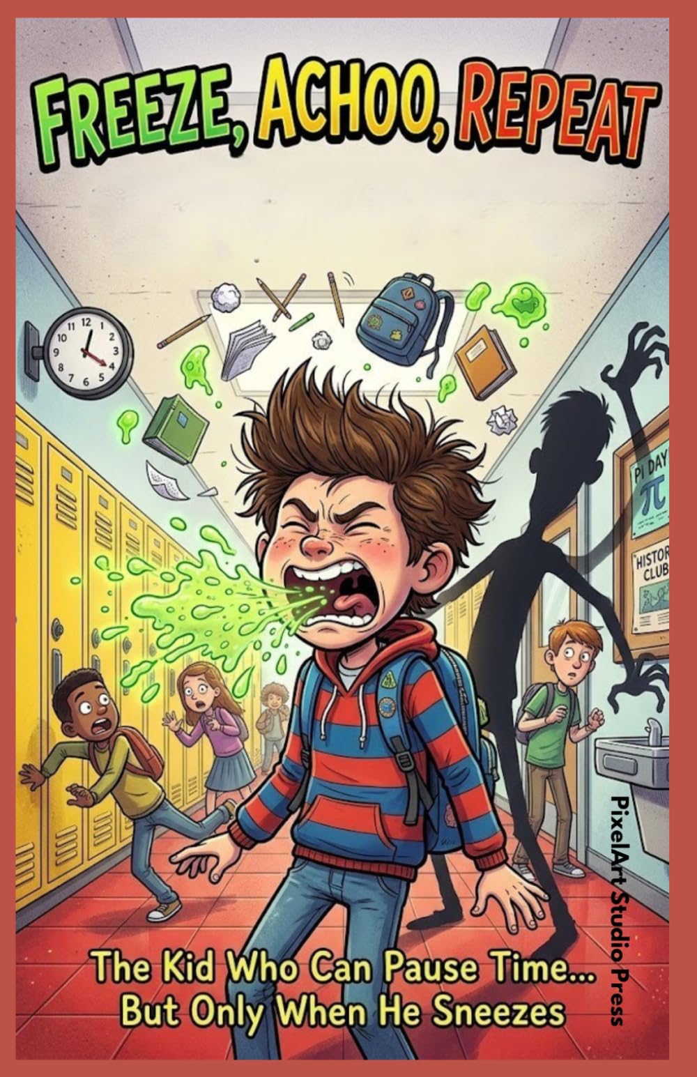 Freeze, Achoo, Repeat: The Kid Who Can Pause Time… But Only When He Sneezes