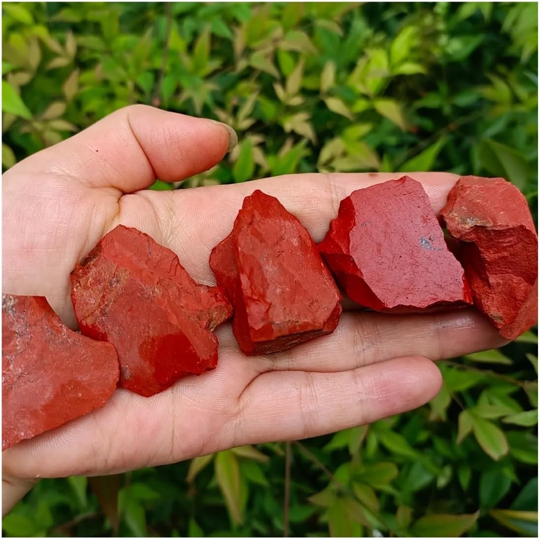 120g Red Jasper Gemstone Rough Red Jasper Stone Red Crystal Loose Gemstone