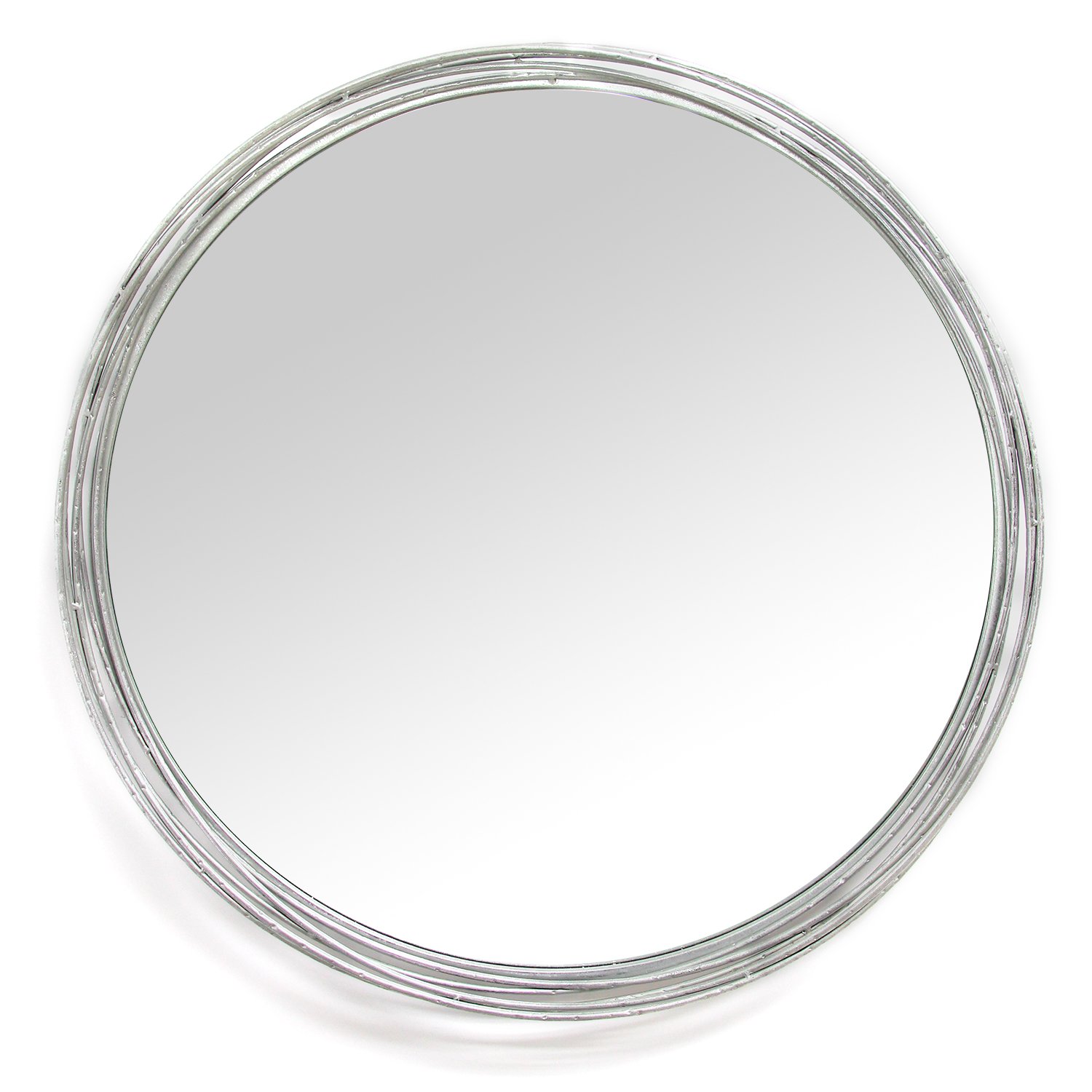 Stratton Home Decor S09557 Mirror, 29.50 W X 2.50 D X 29.50 H, Silver