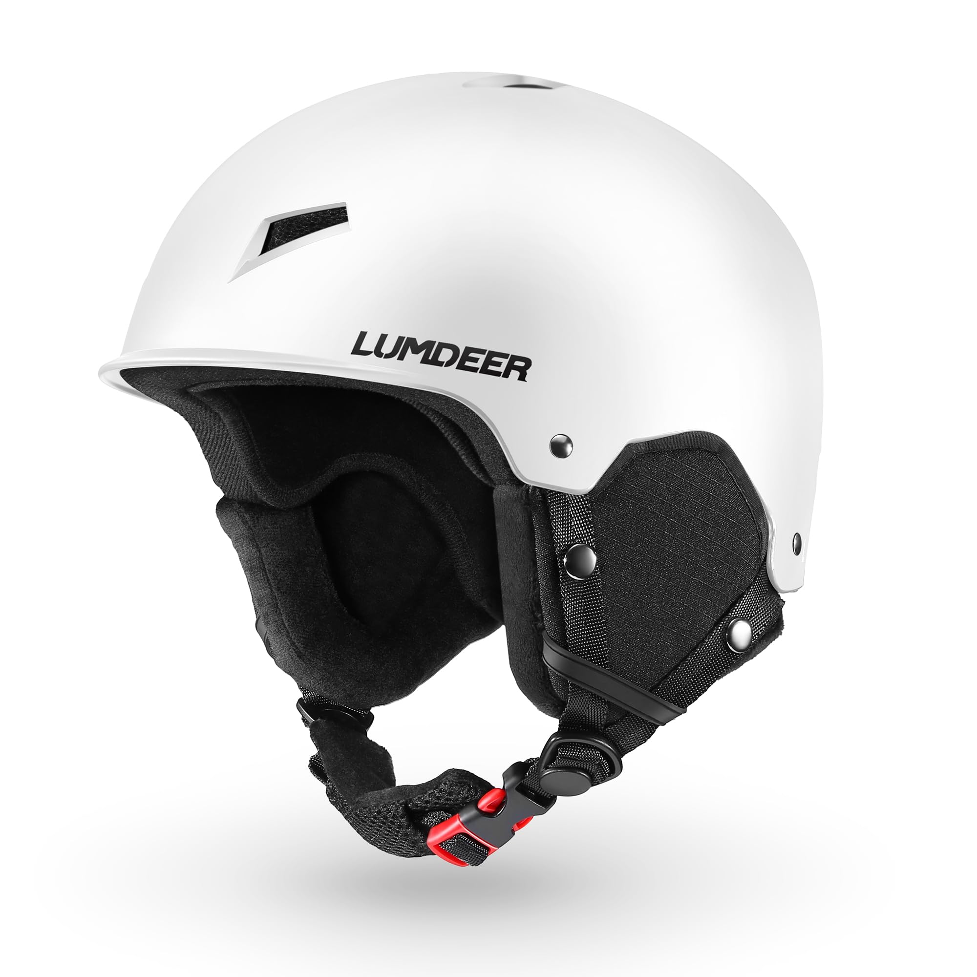 LUMDEER Leichter und Sicherer Skihelm mit Visier für Herren und Damen Ski Helm UV 400 Schutz Snowboardhelm mit Brille für Klare Licht Skihelme Aircon Belüftungssystem
