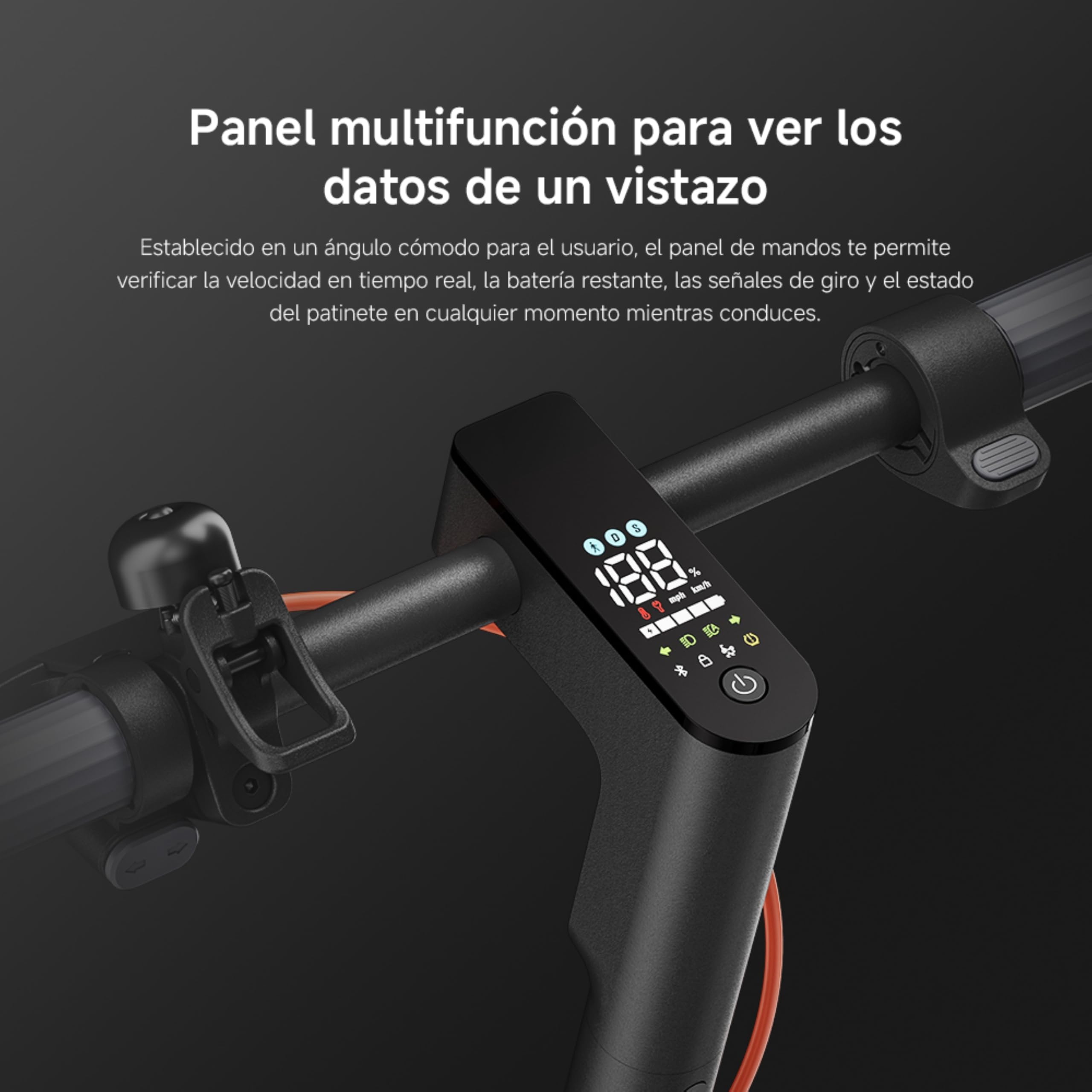 Xiaomi Scooter 5 Series ES, Patinete Electric, Potencia Maxima de 1000W-250W, Autonomía 20KM-60KM, Ruedas de 8,5"-10" Certificado por la DGT (Versión ES) — view 10