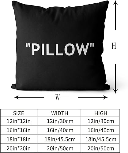 Miniatura 3 de Snycler Hypebeast - Juego de 2 fundas de almohada decorativas inspiradas en negro hueso, decoración de cabeza de tenis, funda de cojín cuadrada para