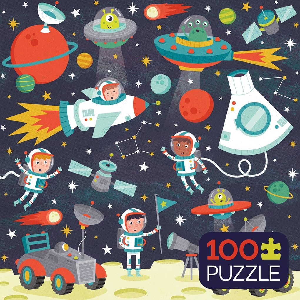 Ceaco - Gareth Williams - Space Days - 100 Piece Jigsaw Puzzle