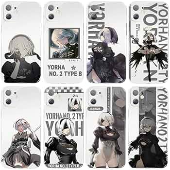 Amazon.co.jp: ニーア オートマタ スマホケース 携帯ケース