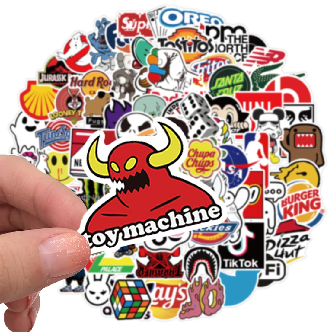 50 Adesivi In Vinile Impermeabile A Tema Criceto | Per Laptop, Auto, Skateboard E Bagagli | Regalo Creativo