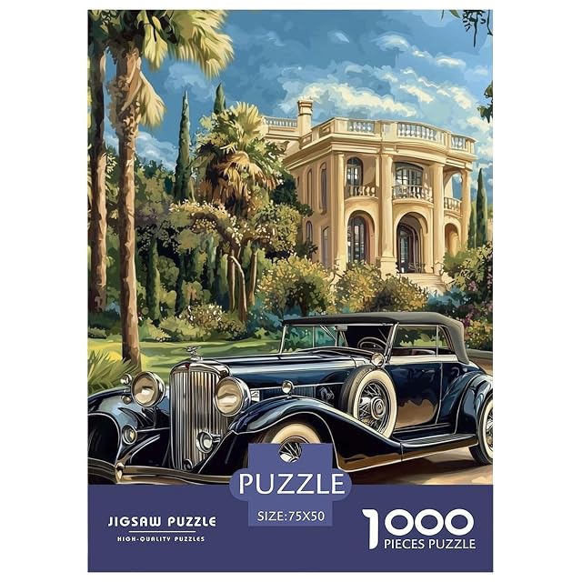 Foto 3 de 8 de Coches Antiguos Puzzle De 1000 Piezas Rompecabezas para Adultos Rompecabezas 1000 Piezas para Adultos…