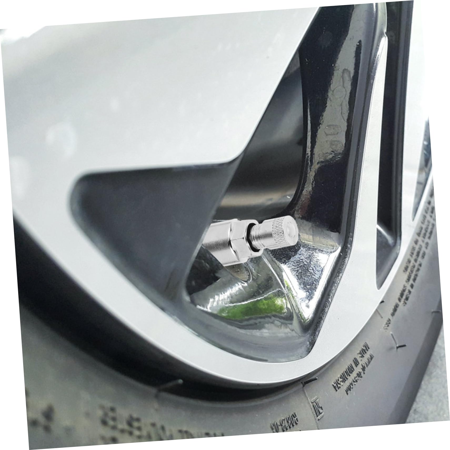 Cabilock Steli Valvole Pneumatici in Metallo 10 Pezzi Avvitabili per Auto e Camion Protezione Durevole Stelo Valvole Tubeless Uso Automobilistico