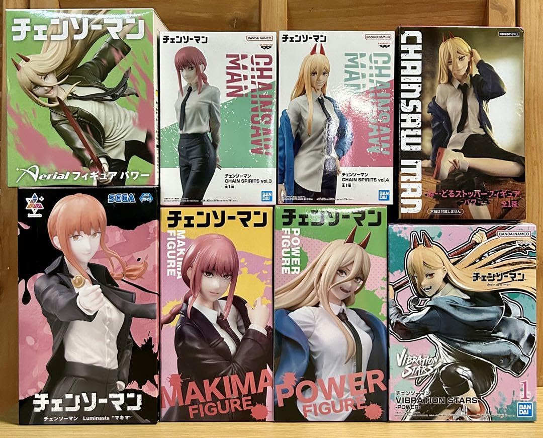 チェンソーマンパワーフィギュア8個セット