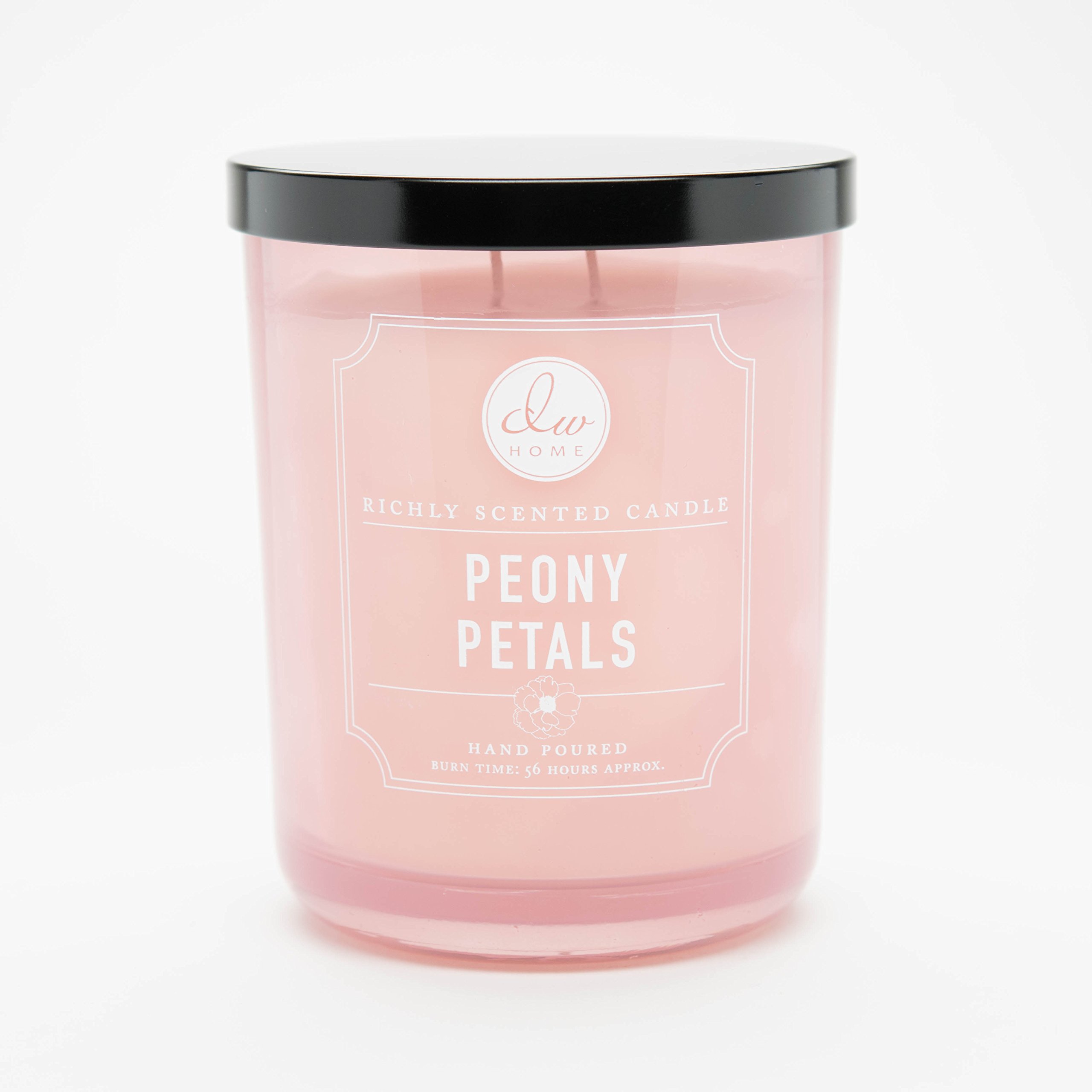 DW HomeLarge Double Wick Candle, Peony Petals