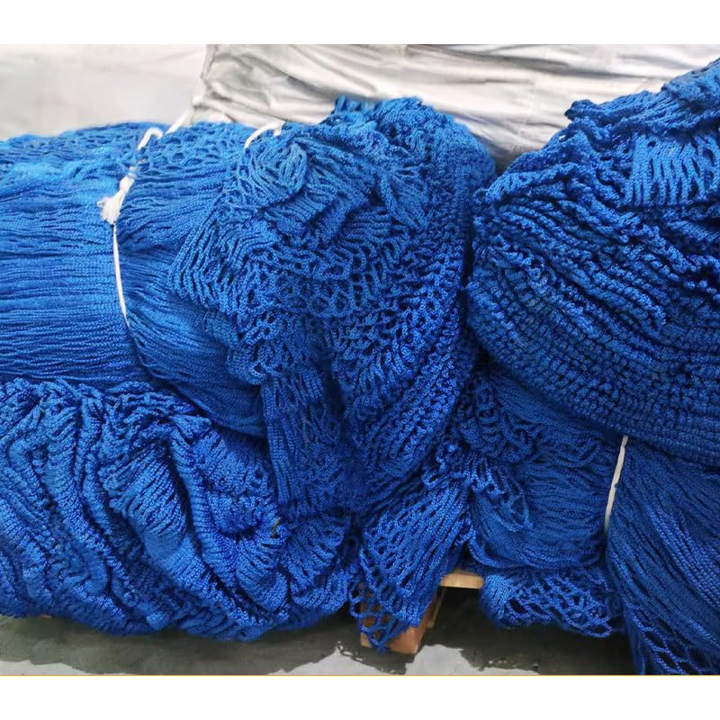 Filet d'escalade bleu 2x5m double couche de sécurité pour cabane - 6