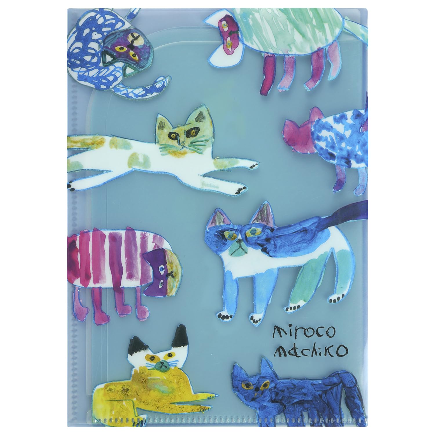 Amazon | グリーティングライフ ミロコマチコ 6ポケット クリア