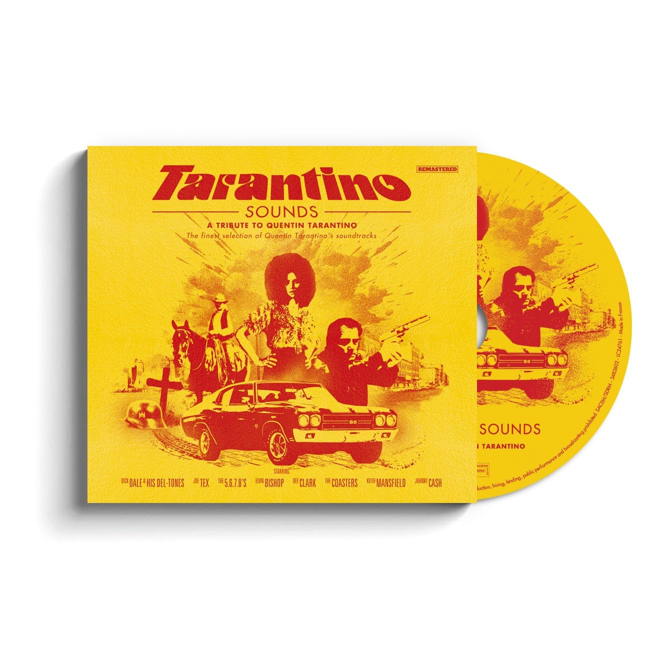 VARIOUS - Tarantino Sounds: A Tribute To Quentin Tarantino (Soundtrack) - CD