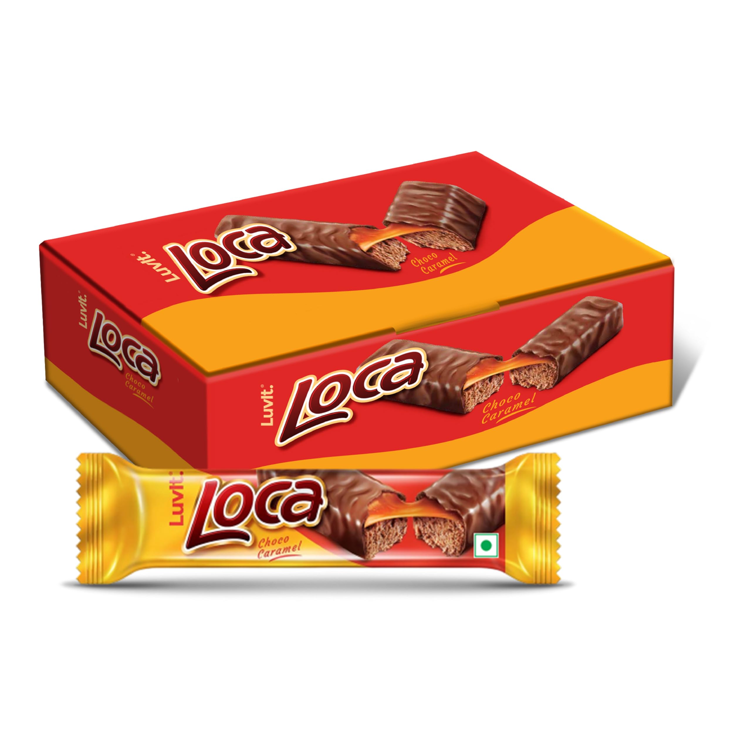 LuvIt. Loca Chocolate Caramel Bar With Nougat Bars (800 Gram) (B0BF5V51B3) Amazon Price History, Amazon Price Tracker