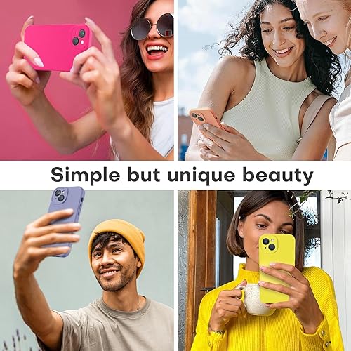 Miniatura 2 de LOVE 3000 Compatible con iPhone 15, cámara de cobertura completa de silicona suave, protección contra caídas de 8 pies, forro de microfibra suave,