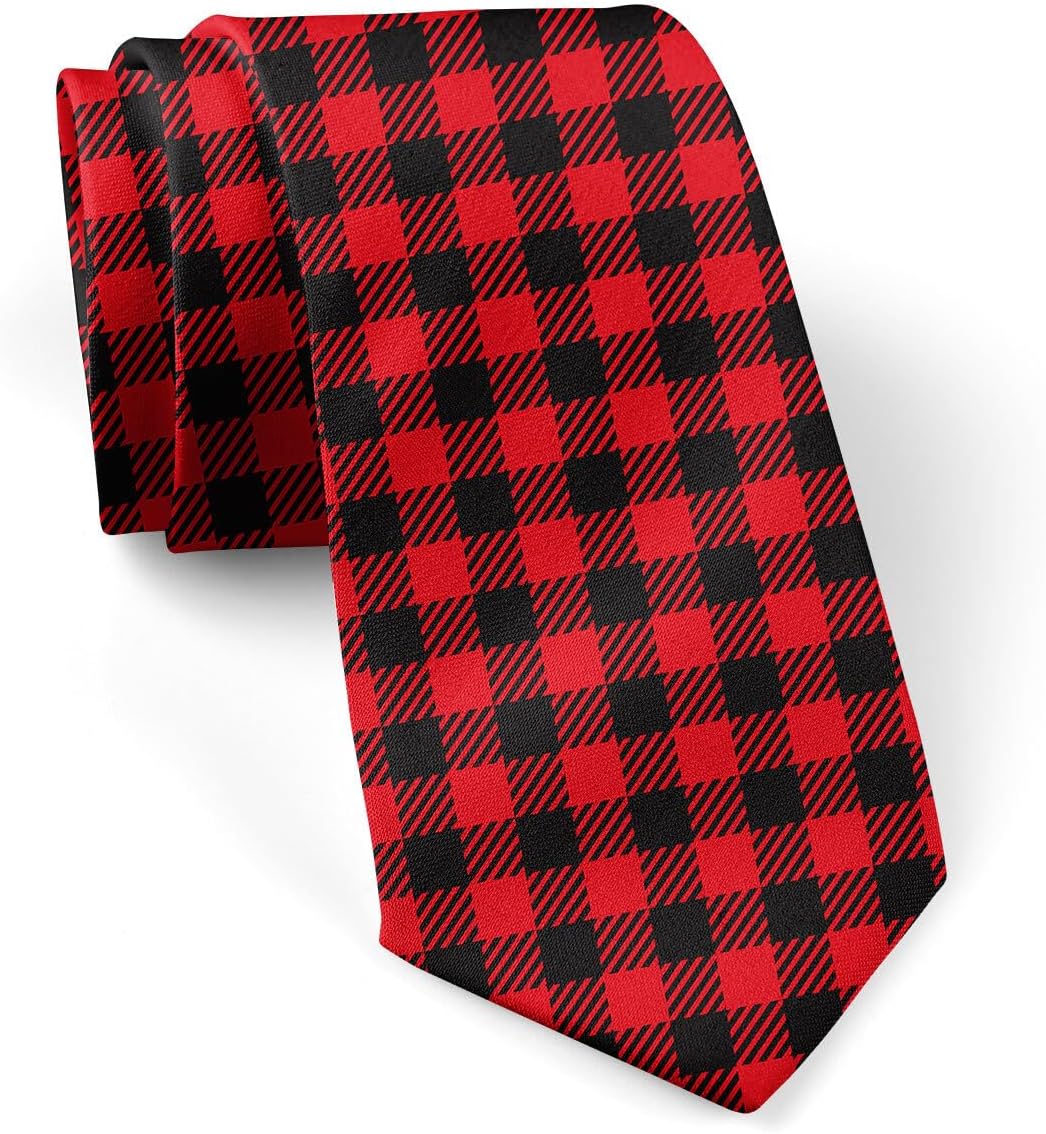 Men's Skinny Tie Fashion Necktie Funny Novelty Neck Ties Casual Gentleman Necktie