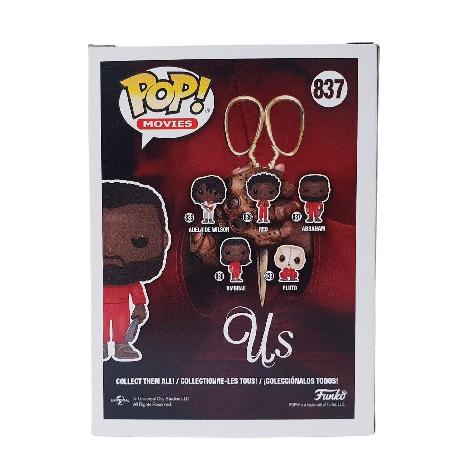 Lot De 4 Funko Pop! – Red (836), Abraham (837), Umbrae (838), Pluto (839) – US Pop Movies