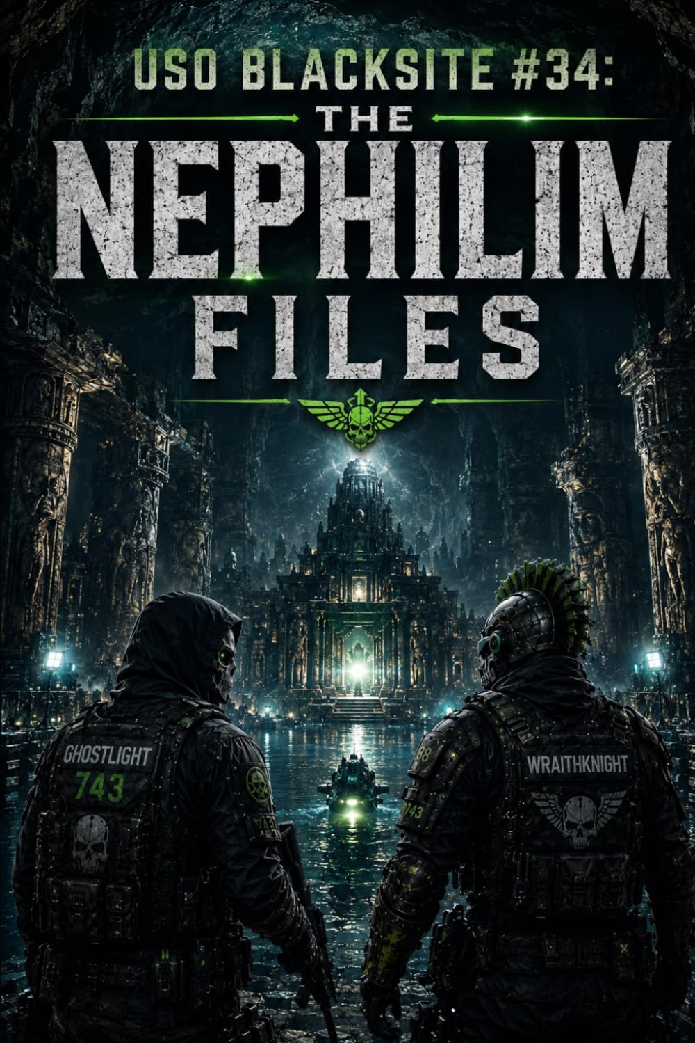 USO BLACKSITE #34: THE NEPHILIM FILES: A Novel of Ancient Giants, Lost Civilizations, Project Watcher, and the Secrets Buried Beneath the Ocean ... Science Fiction Book Series and Mission Logs)