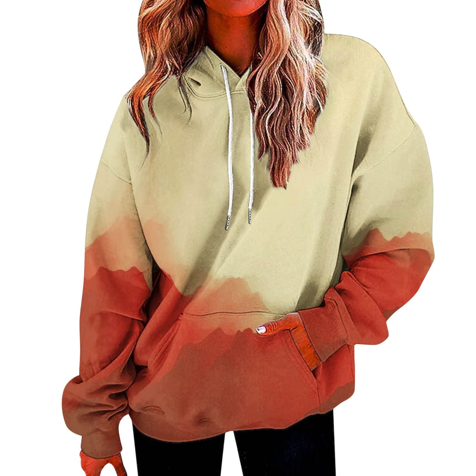 Sweat à capuche athlétique en patchwork avec cordon de serrage manches longues