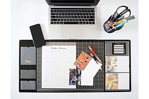 Slim Multifunctional Desk Mat, 27.6 x 13 in, Desk Pad, Lift Top Desk Pad