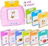 Talking Flash Cards Early Educational Toys for 3 4 5 6 Year Old Baby Boys Girls, Preschool Learning Reading Machine with 224/510 Words, Montessori Interactive Gift for Kids Toddlers