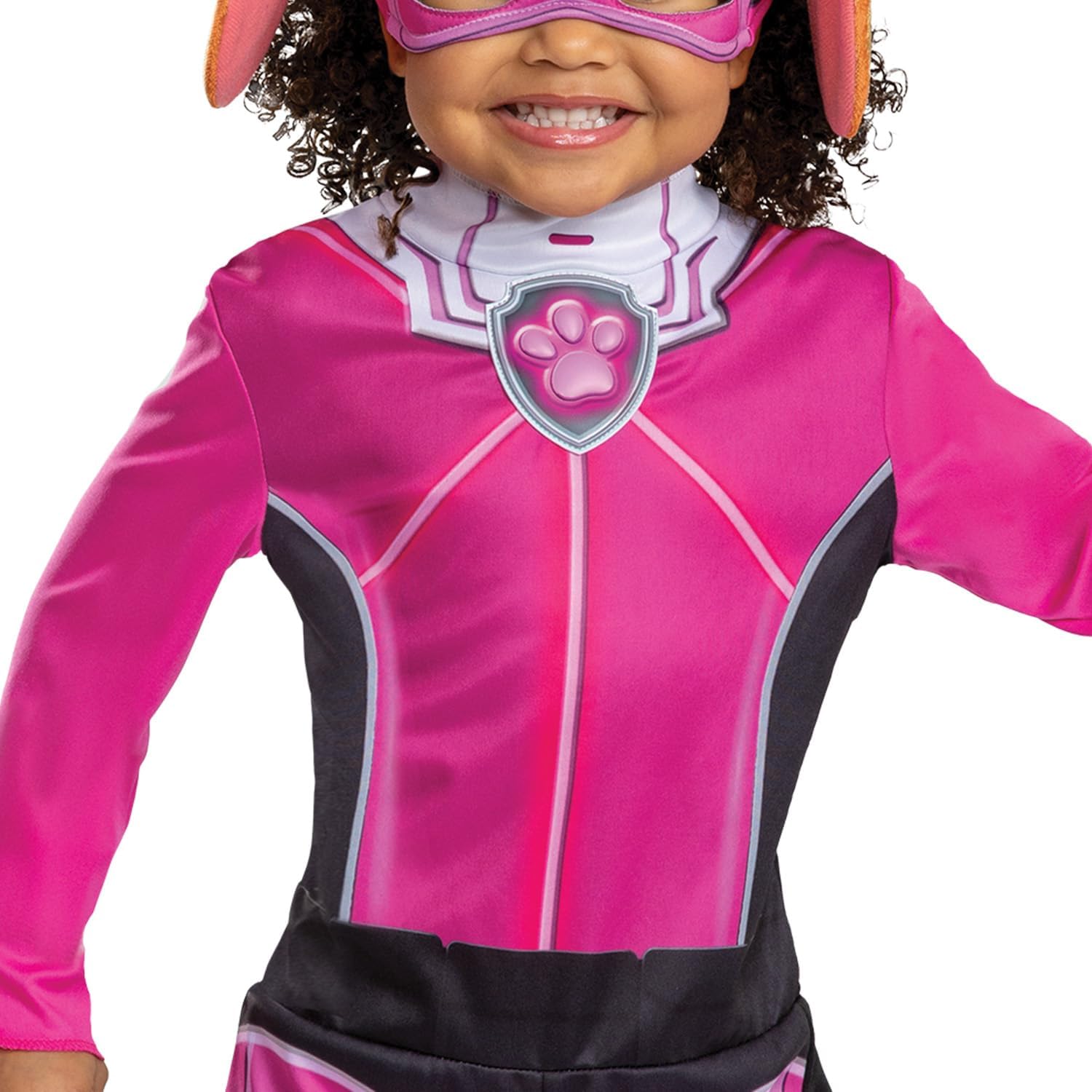 Skye Paw Patrol Costume, Official Paw Patrol Toddler Halloween Outfit with Headpiece for Kids
