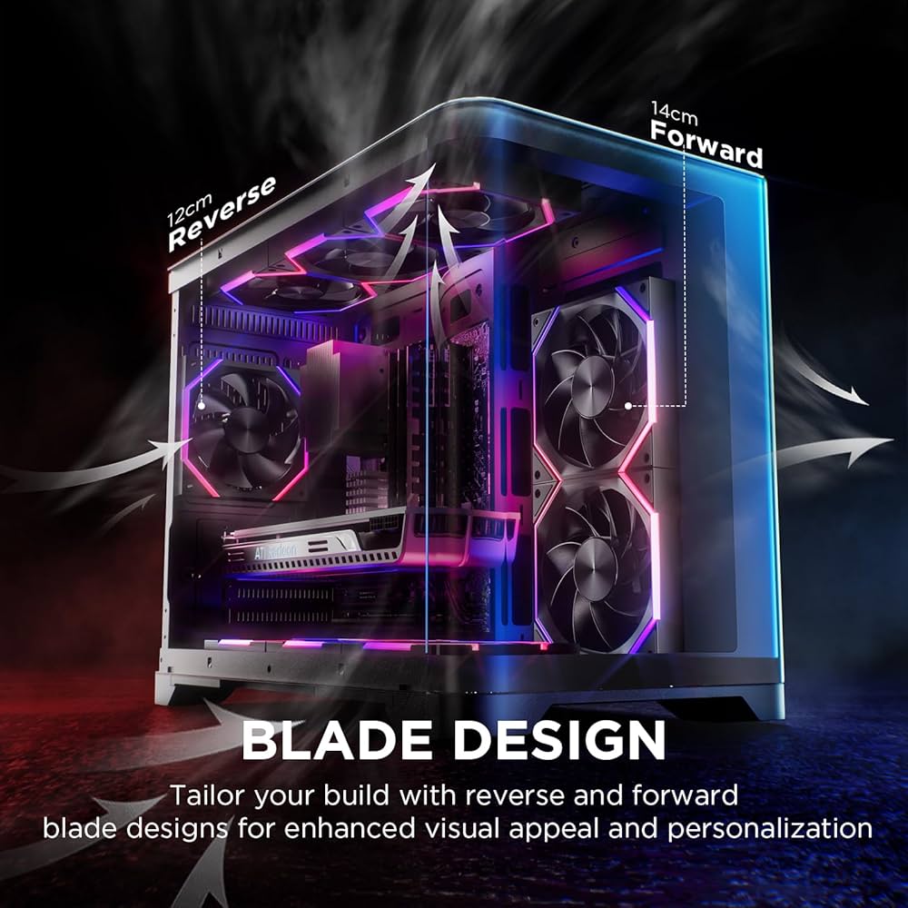 Xiao1200 AsiaHorse NyotaMega-A14 Wentylator do komputerów