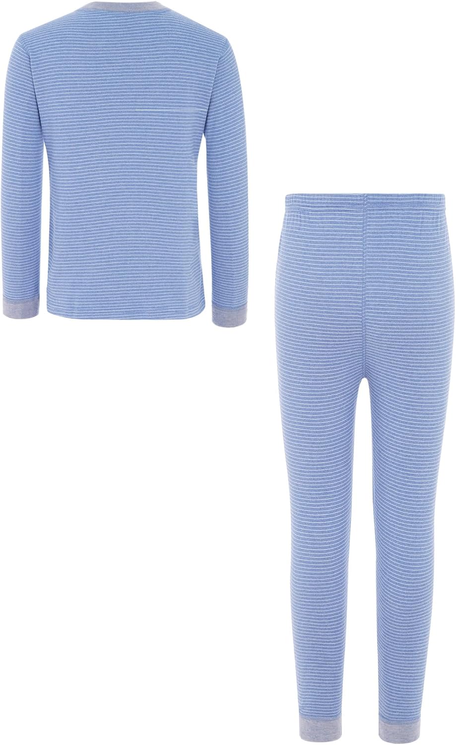 Kids Youth Boys Girls Thermal Underwear Set Long Sleeve Base Layer Tops with Leggings Pants Long Johns Set