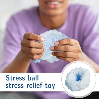Handmade Stress Ball Maker Squeeze Toys - Stress Balls,Portable Desktop Stress Relief Toys for Anxiety Stress Relief Focus Relaxing