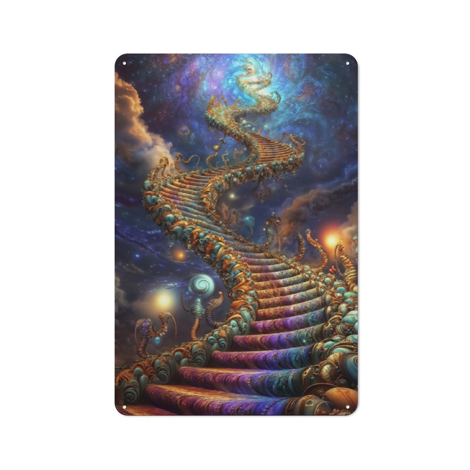 Junmoney To The Unknown Tin Wall Plaque 30X20cm With For Living Room Or Hallway, A Decorative Christmas Gift For Hallway Decor Fans