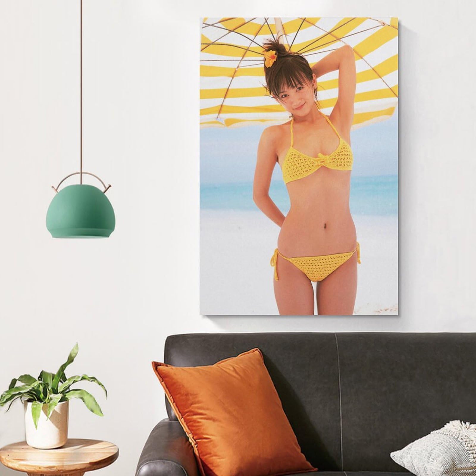 Amazon.co.jp: 小松彩夏写真フォトポスター48 キャンバスアート