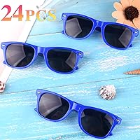 Vista 21 de MIAHART Paquete de 24 lentes de sol para niños, gafas de fiesta, rellenos de bolsas de golosinas a granel para niños y niñas, suministros de fiesta