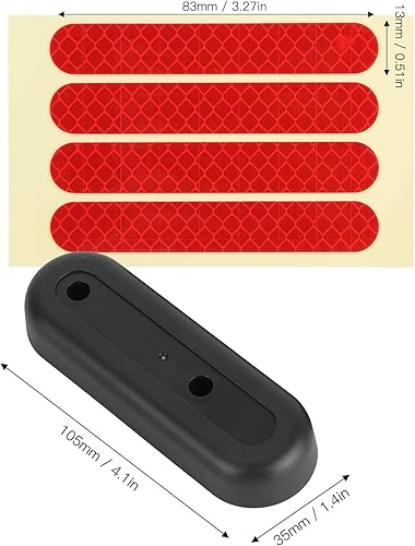 Miniatura 7 de Keenso Cubierta de horquilla para scooter eléctrico, cubierta decorativa de plástico PET, cubierta decorativa para scooter eléctrico, calcomanía