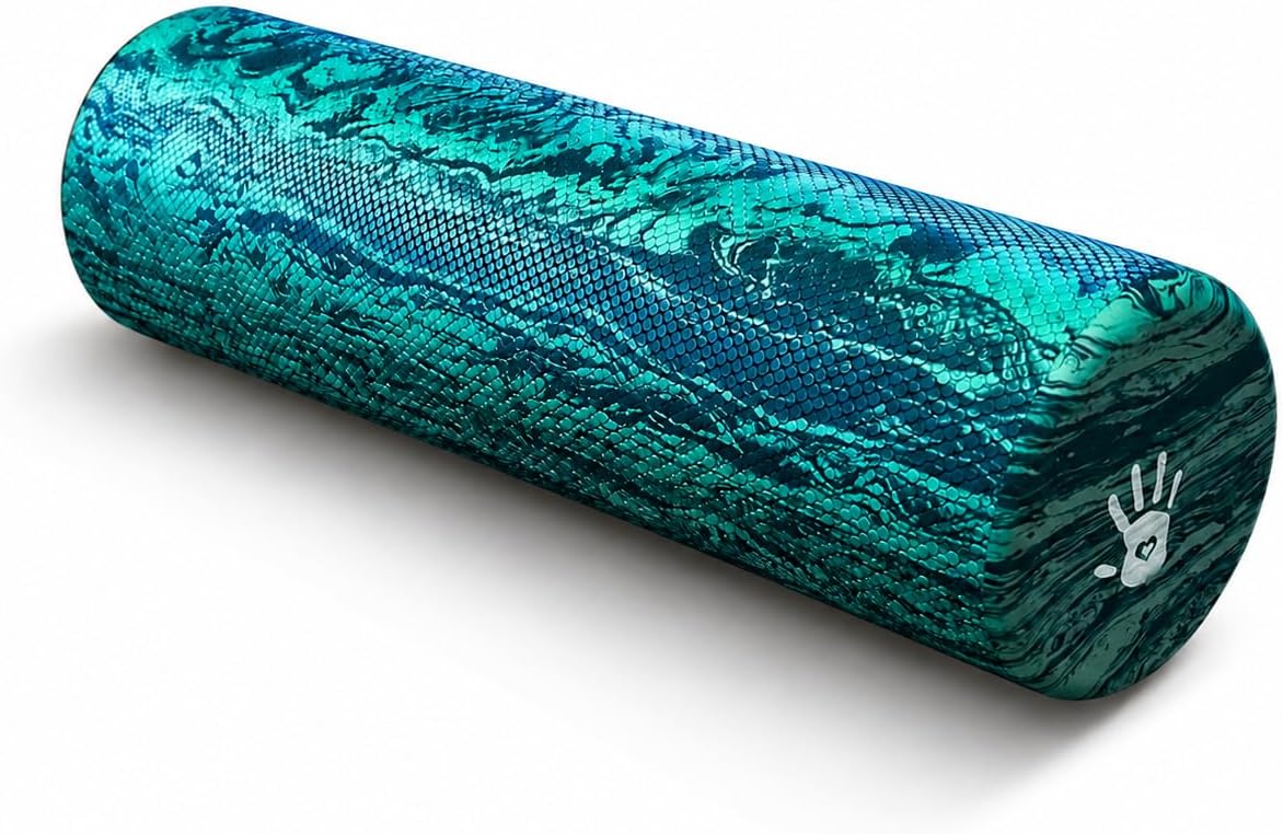 Soft Foam Roller 18 x 6 Inch Travel Size for Yoga, Pilates & Exercise