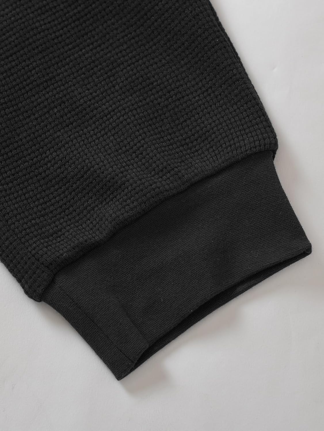 Latuza Women's Petite Waffle Knit Lounge Set Petite Length Pajamas - Image 5