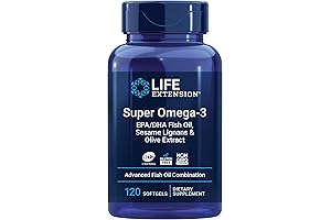 Super Omega-3 EPA/DHA For Heart, Brain, Inflammation & Cholesterol