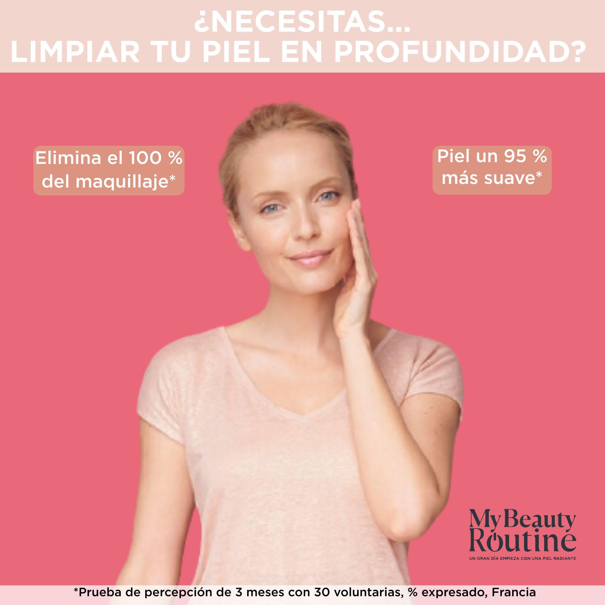 Rowenta Cepillo Facial Antiedad LV4020 Limpiador facial sónico antiedad, uso diario, cepillo facial desmaquillante, piel joven y radiante, piel suave, luminosa y uniforme, limpia poros, exfolia