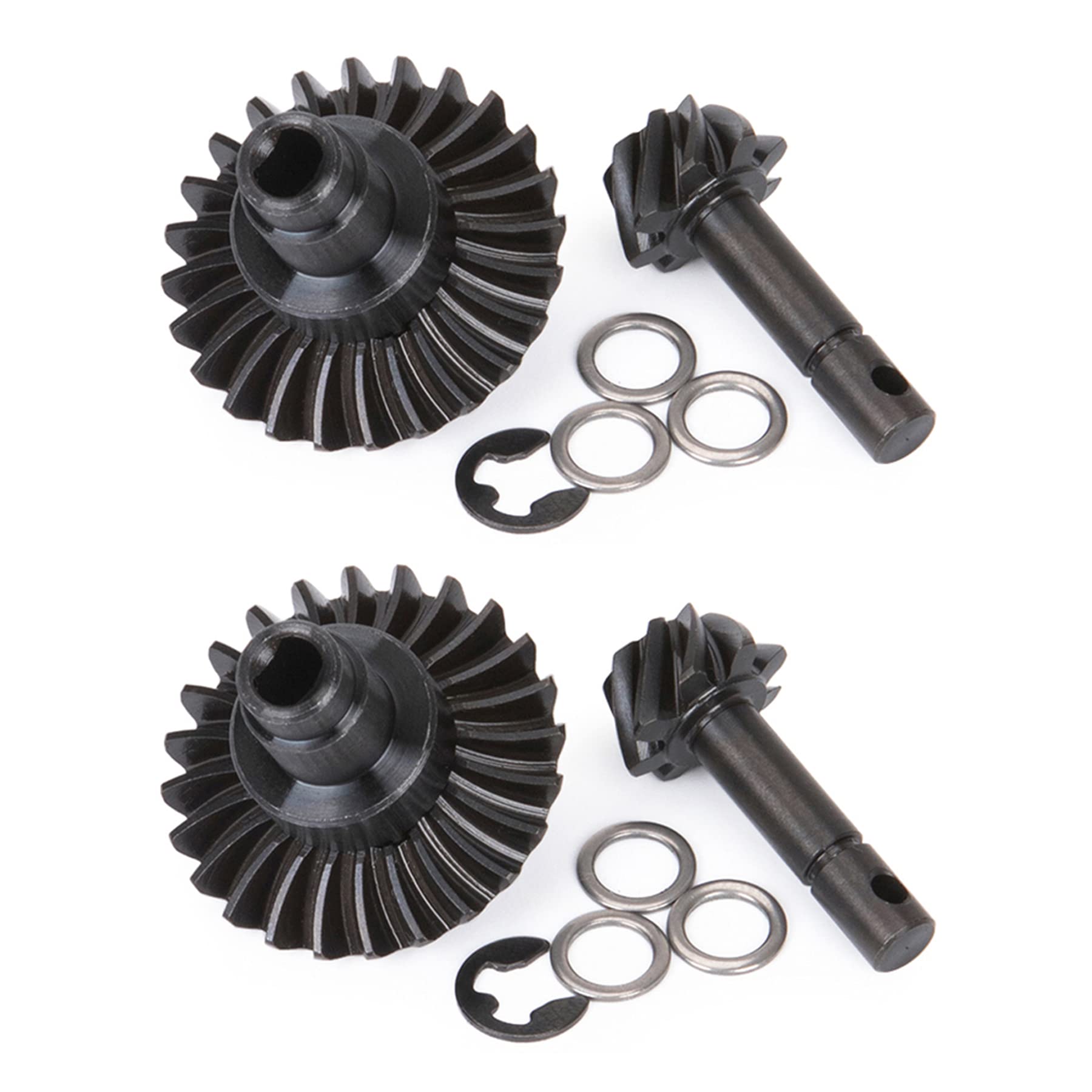 SCX10 II Bevel Gear RC Heavy Duty Overdrive Bevel Gear 24/27/30/33T for 1/10 RC Crawler Axial SCX10 II AR44/45 Capra Portal Axle SCX10 II Upgrades