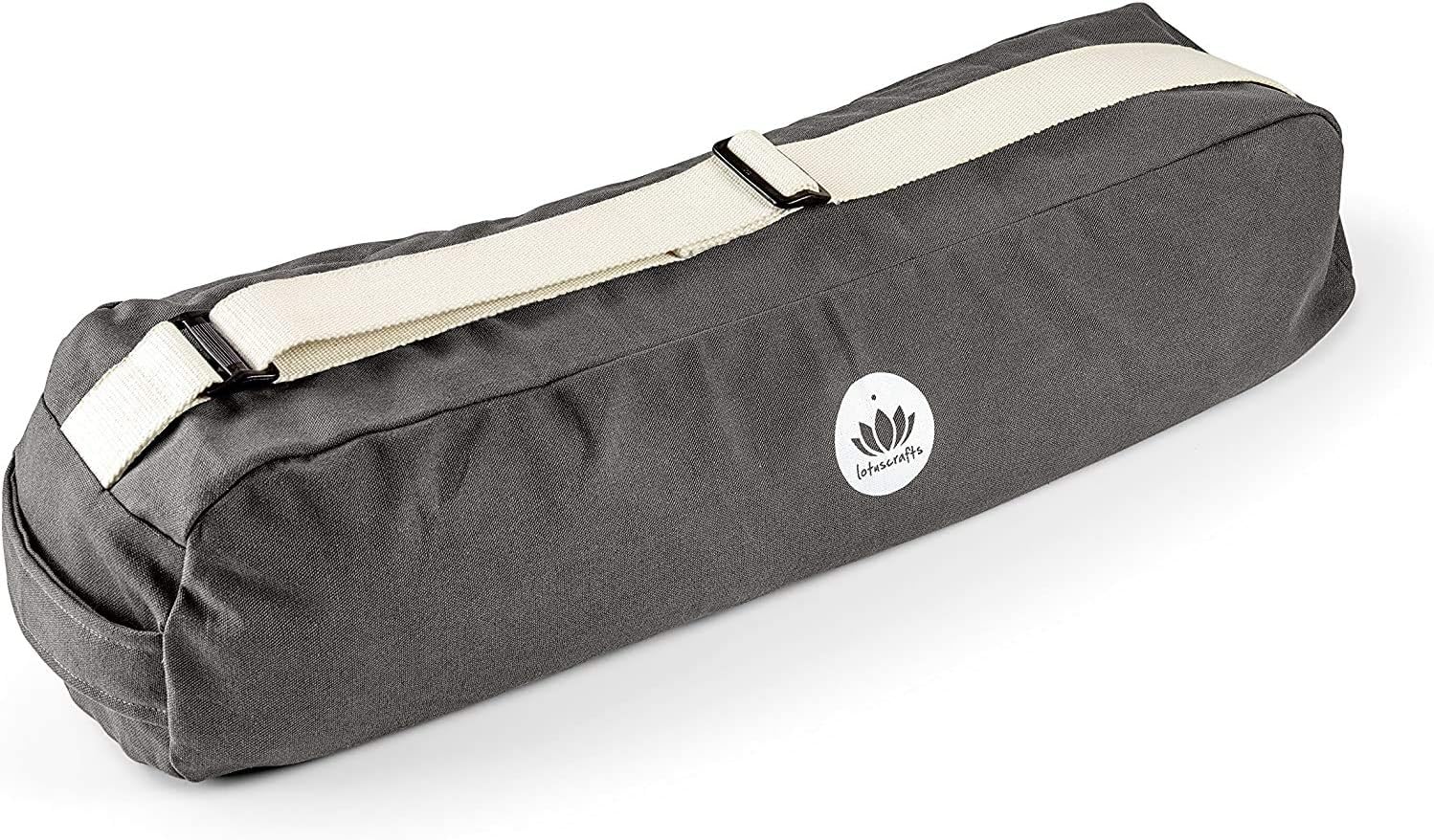 Pune Yoga Bag – Fair Trade and Organic Cotton – Lots of Space for Yoga Mats and Equipment
