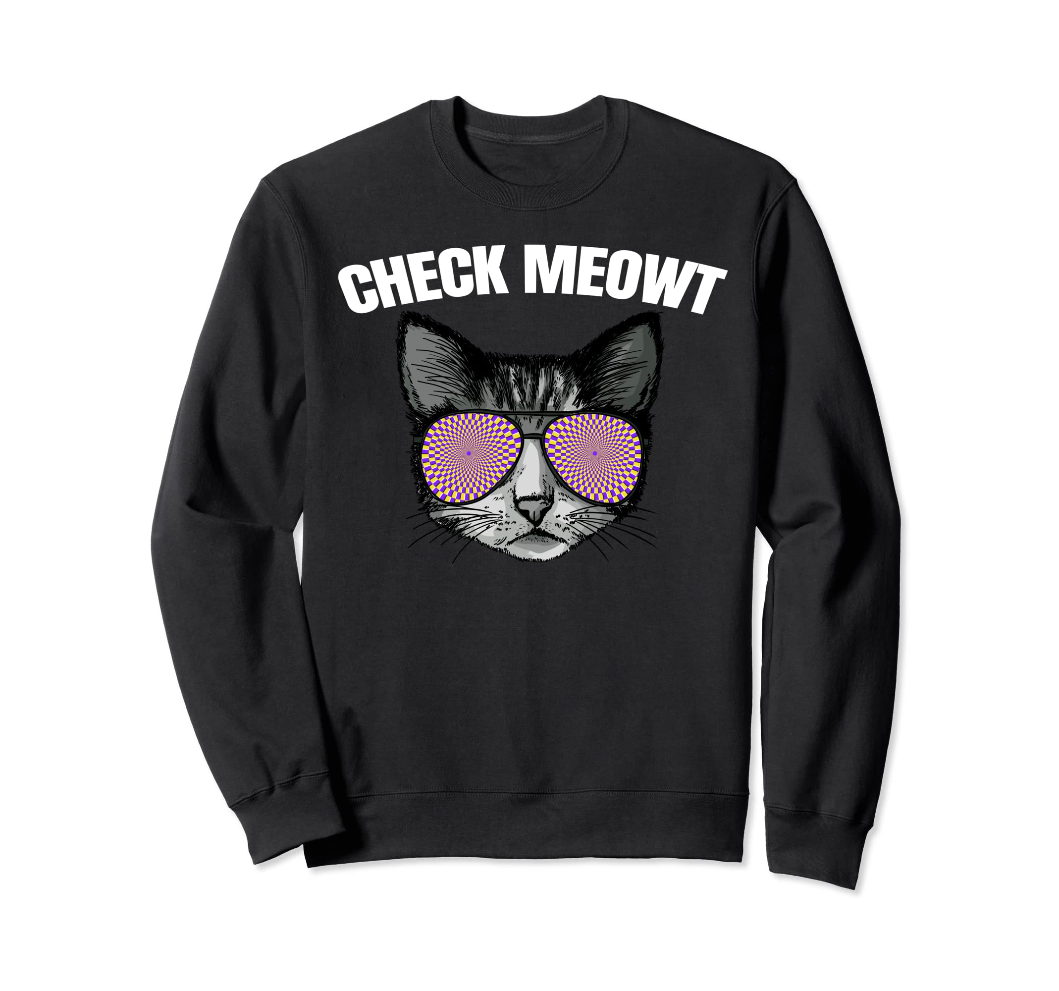 MifteesCheck Meowt Sweatshirt