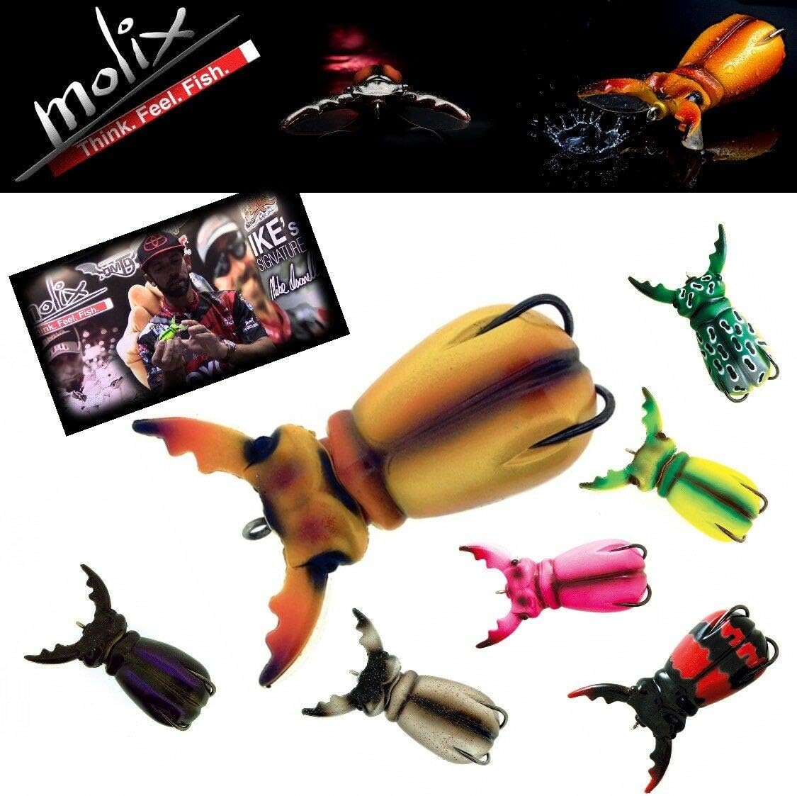 MolixSupernato Beetle Lure 7.5 cm
