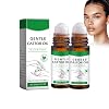 castor oil roller ball castor oil 100% pure castor oil organic for hair eyelashes eyebrows skin body care castor oil roll-on moisturizing scalp oil (30 ml (pack of 2)
