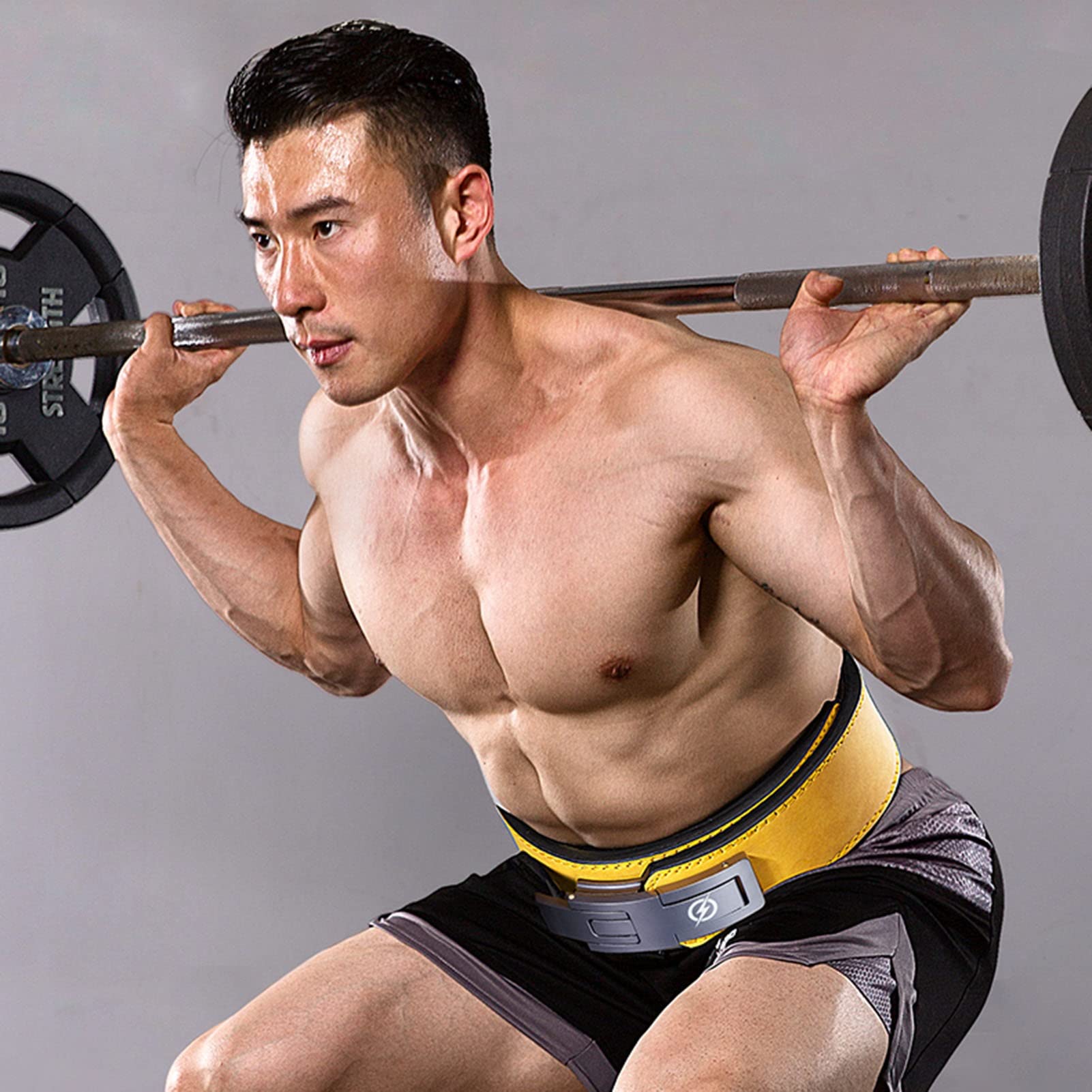 ウェイトリフティングベルト1ペア ジム フィットネス 筋力トレーニング