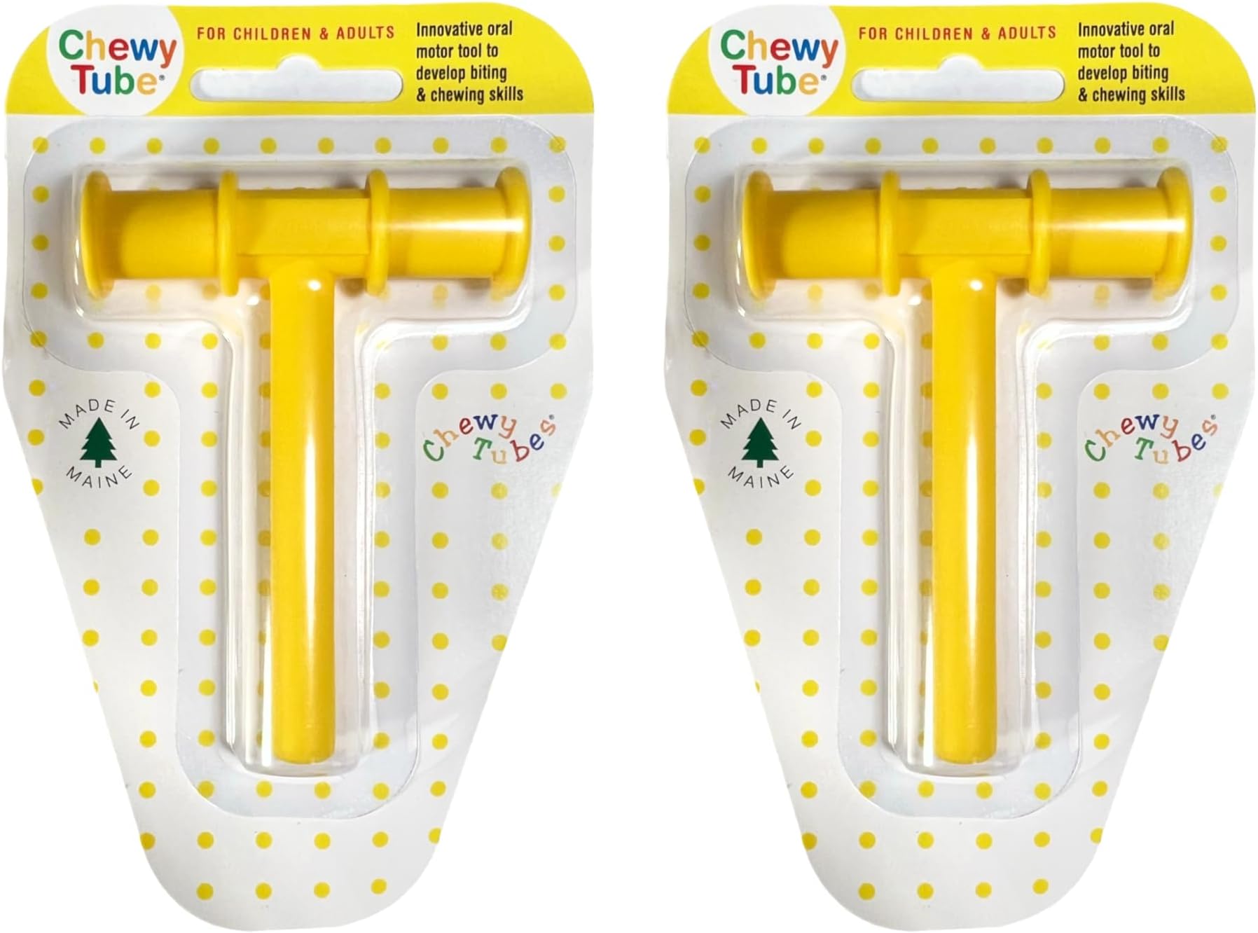 Sensory Teether - Yellow - 2 Count