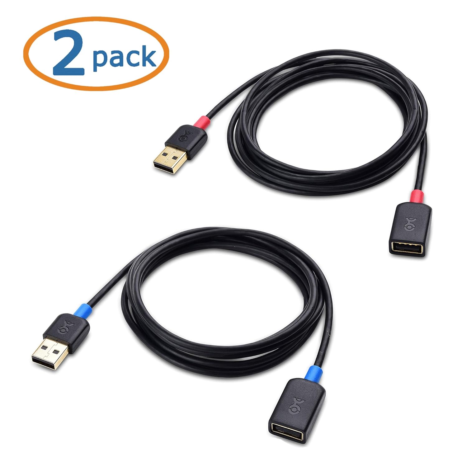 Rеvіеw Prоduсt Cable Matters 2-Pack USB to USB Extension Cable (Male to Female USB Extender Cable) - 6 ft